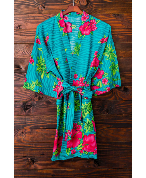 Kimono Robes - Amapola Green - $29.99